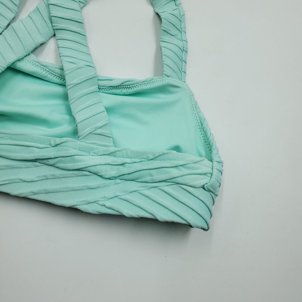 Fresh Water Crop Bikini Top by Seafolly Size 4 - Picture 7 of 9